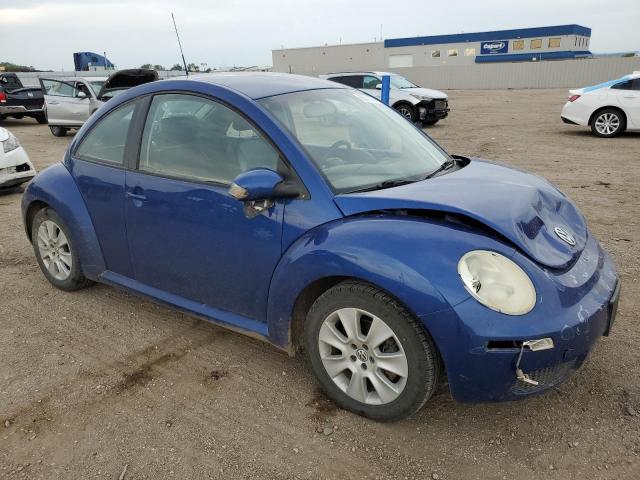 3VWPW31C98M523126 - 2008 VOLKSWAGEN NEW BEETLE S BLUE photo 4