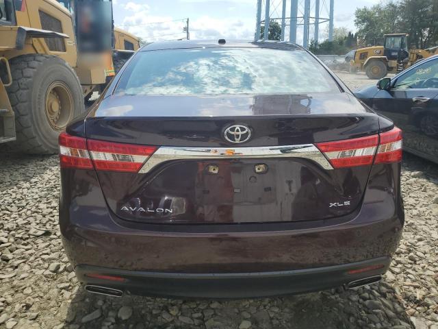 4T1BK1EB1DU031237 - 2013 TOYOTA AVALON BASE Бордовый фото 6