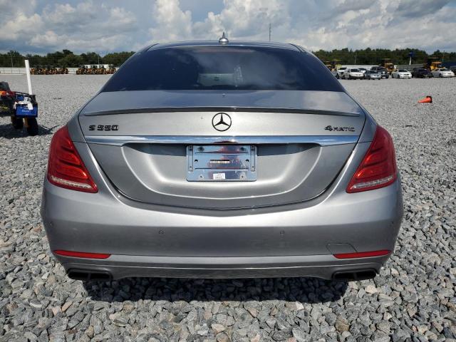 WDDUG8FB2FA139317 - 2015 MERCEDES-BENZ S 550 4MATIC GRAY photo 6