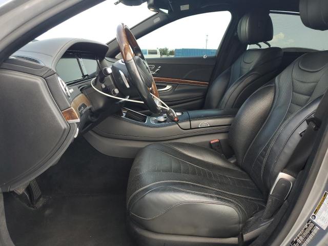WDDUG8FB2FA139317 - 2015 MERCEDES-BENZ S 550 4MATIC GRAY photo 7