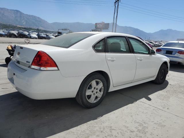 2G1WA5EK1A1165133 - 2010 CHEVROLET IMPALA LS WHITE photo 3