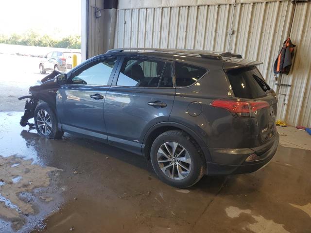 JTMRJREV6JD247126 - 2018 TOYOTA RAV4 HV LE GRAY photo 2