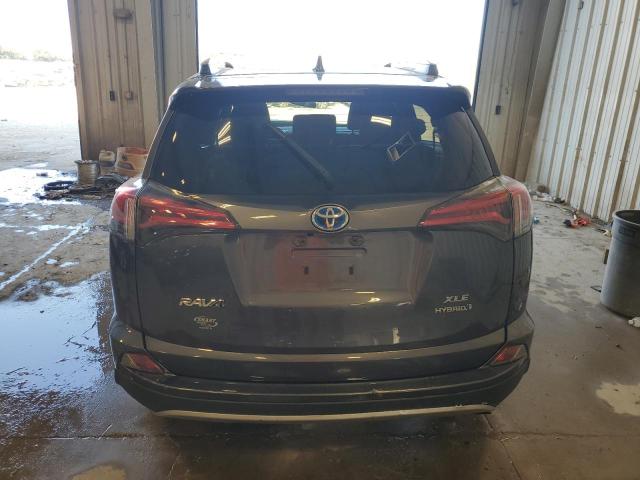 JTMRJREV6JD247126 - 2018 TOYOTA RAV4 HV LE GRAY photo 6