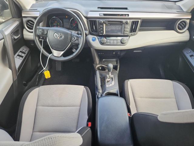 JTMRJREV6JD247126 - 2018 TOYOTA RAV4 HV LE GRAY photo 8