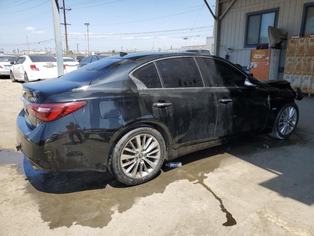 JN1EV7AP4KM511527 - 2019 INFINITI Q50 LUXE BLACK photo 3