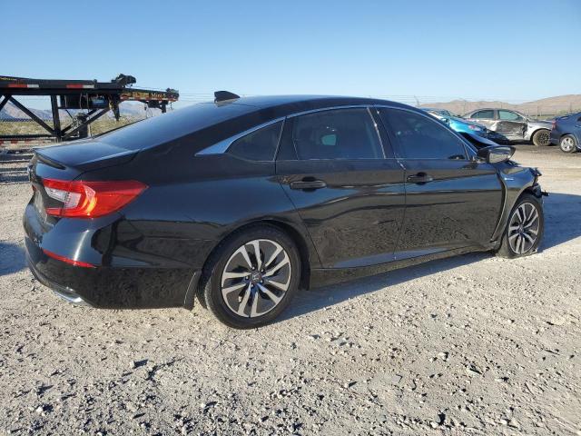 1HGCV3F15MA002151 - 2021 HONDA ACCORD HYBRID BLACK photo 3