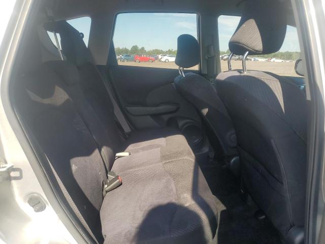 JHMGE8H56CC015960 - 2012 HONDA FIT SPORT SILVER photo 10