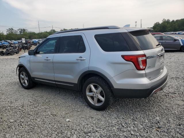 1FM5K8DH8GGD18749 - 2016 FORD EXPLORER XLT SILVER photo 2