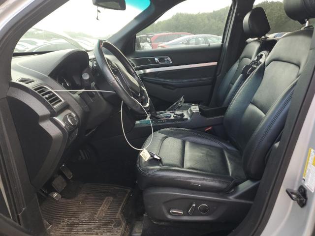 1FM5K8DH8GGD18749 - 2016 FORD EXPLORER XLT SILVER photo 7