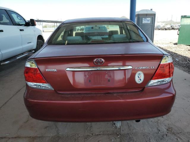 4T1BE32K86U120006 - 2006 TOYOTA CAMRY LE 红色 照片 6
