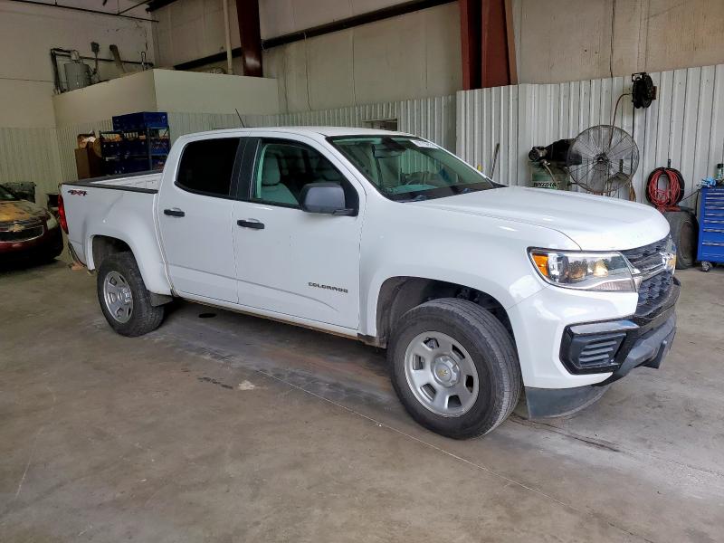 1GCGTBEN1M1270635 - 2021 CHEVROLET COLORADO WHITE photo 4