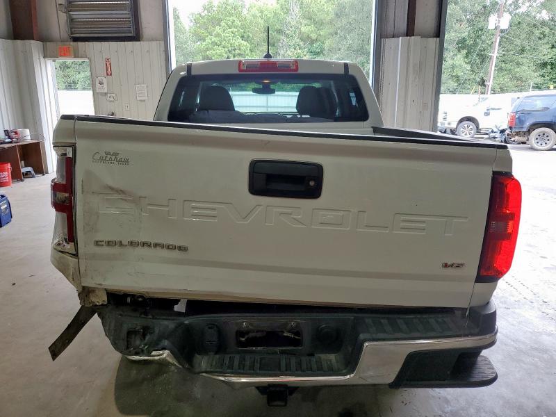 1GCGTBEN1M1270635 - 2021 CHEVROLET COLORADO WHITE photo 6