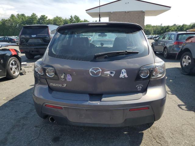 JM1BK344071769653 - 2007 MAZDA 3 HATCHBACK GRAY photo 6