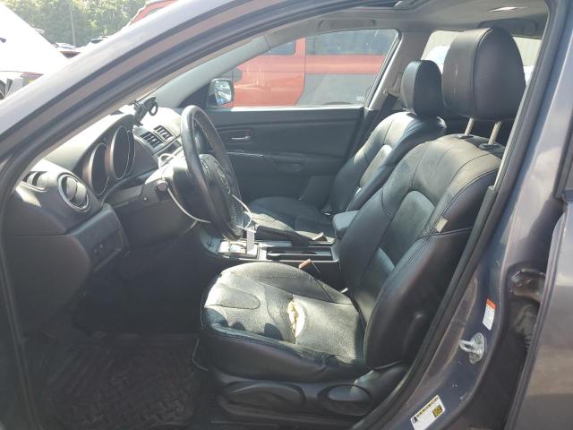 JM1BK344071769653 - 2007 MAZDA 3 HATCHBACK GRAY photo 7