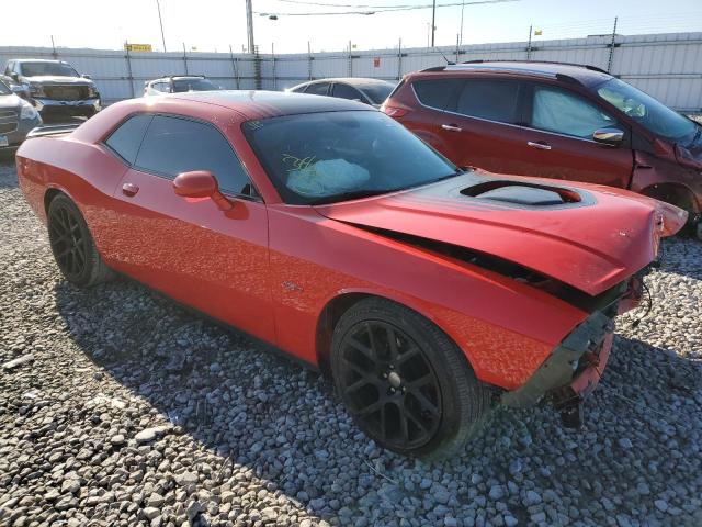 2C3CDZBT6FH873466 - 2015 DODGE CHALLENGER SXT PLUS RED photo 4