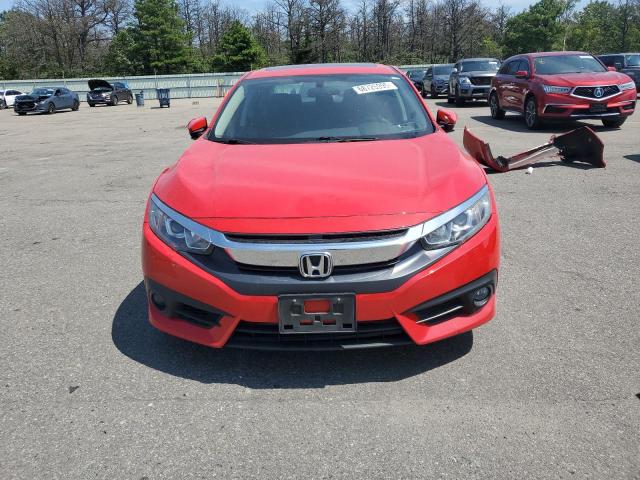 2HGFC1F33HH656890 - 2017 HONDA CIVIC EX წითელი ფოტო 5