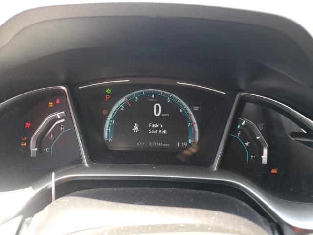 2HGFC1F33HH656890 - 2017 HONDA CIVIC EX წითელი ფოტო 9