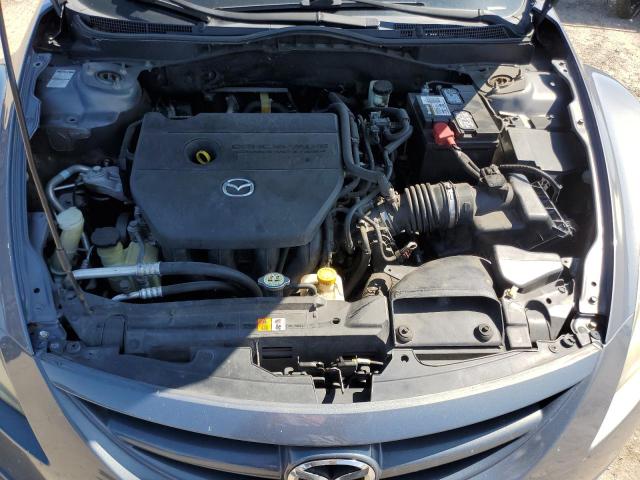 1YVHZ8CH7B5M06317 - 2011 MAZDA 6 I Մոխրագույն լուսանկար 11