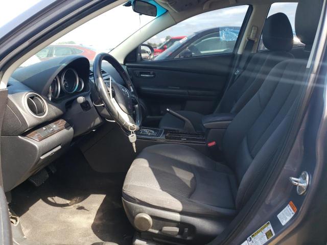 1YVHZ8CH7B5M06317 - 2011 MAZDA 6 I Մոխրագույն լուսանկար 7