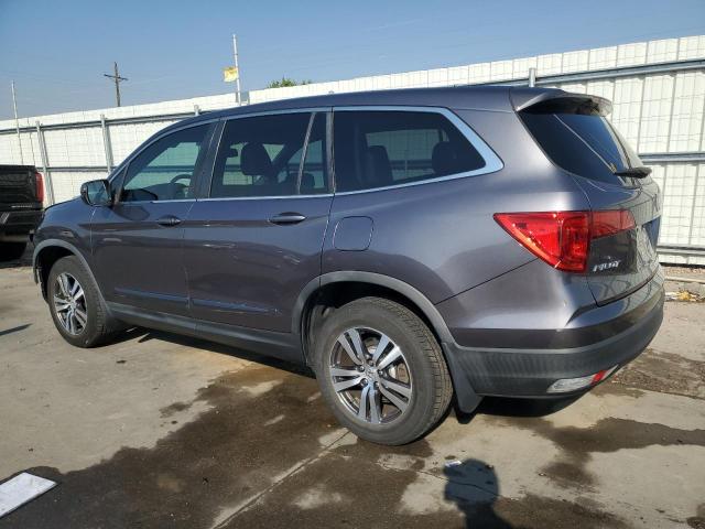 5FNYF6H53HB017893 - 2017 HONDA PILOT EXL GRAY photo 2