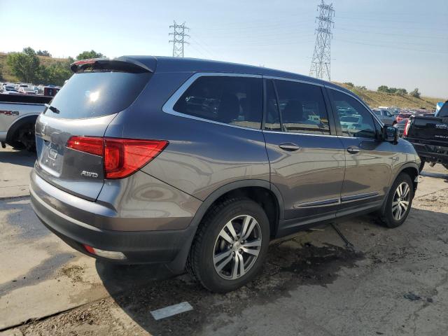 5FNYF6H53HB017893 - 2017 HONDA PILOT EXL GRAY photo 3