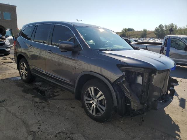 5FNYF6H53HB017893 - 2017 HONDA PILOT EXL GRAY photo 4