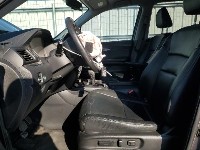 5FNYF6H53HB017893 - 2017 HONDA PILOT EXL GRAY photo 7