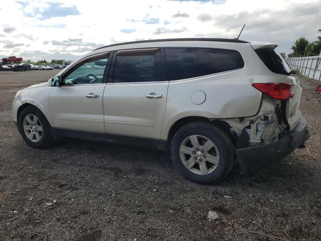 1GNKRGED4BJ262885 - 2011 CHEVROLET TRAVERSE LT WHITE photo 2