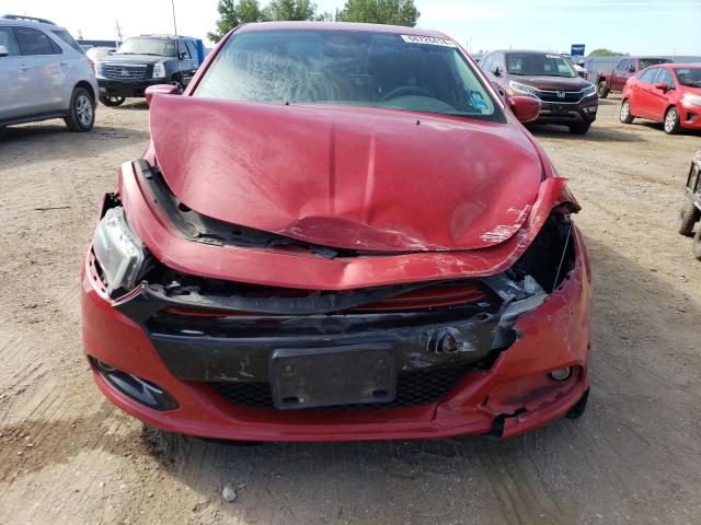 1C3CDFBH2DD157071 - 2013 DODGE DART SXT RED photo 5