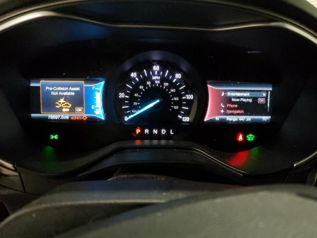 3FA6P0LU4KR255036 - 2019 FORD FUSION SE TAN photo 9