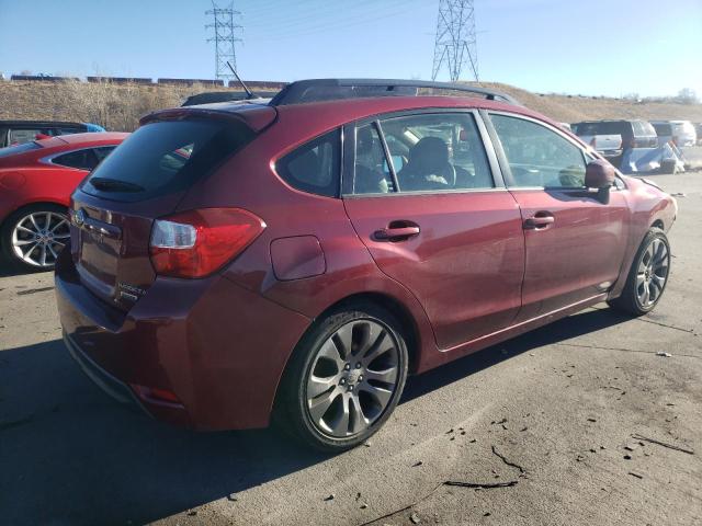 JF1GPAR64DH206992 - 2013 SUBARU IMPREZA SPORT LIMITED BURGUNDY photo 3