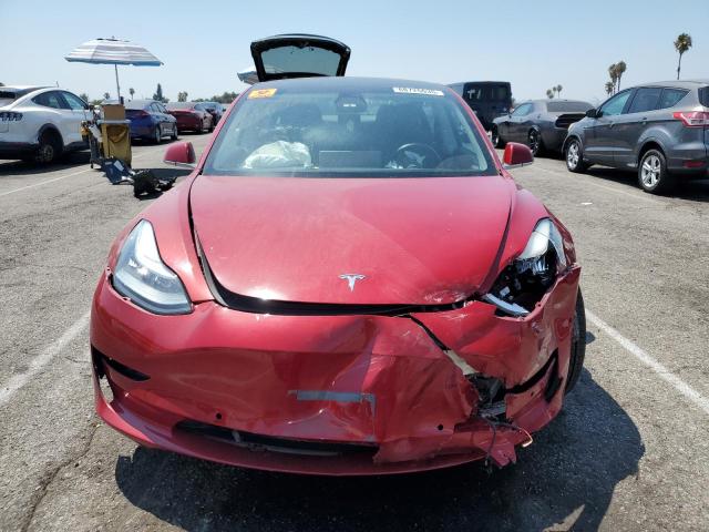 5YJ3E1EA0KF308571 - 2019 TESLA MODEL 3 RED photo 5
