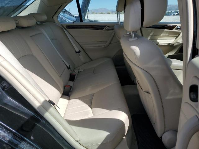 WDBRF92H37F883935 - 2007 MERCEDES-BENZ C 280 4MATIC BLACK photo 10