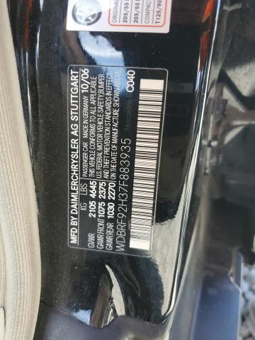 WDBRF92H37F883935 - 2007 MERCEDES-BENZ C 280 4MATIC BLACK photo 13