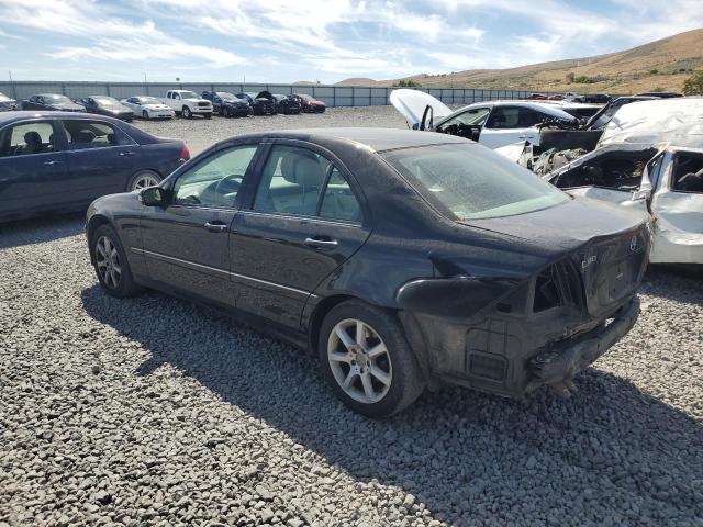 WDBRF92H37F883935 - 2007 MERCEDES-BENZ C 280 4MATIC BLACK photo 2