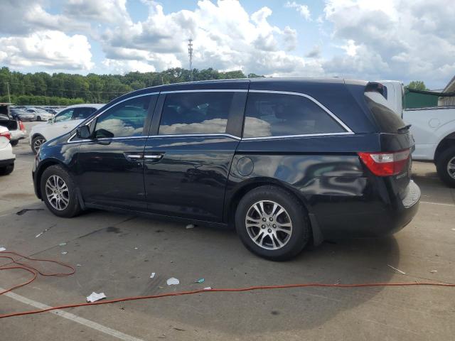 5FNRL5H67CB095828 - 2012 HONDA ODYSSEY EXL BLACK photo 2