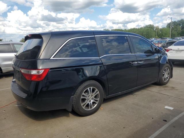 5FNRL5H67CB095828 - 2012 HONDA ODYSSEY EXL BLACK photo 3