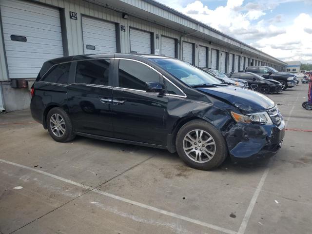 5FNRL5H67CB095828 - 2012 HONDA ODYSSEY EXL BLACK photo 4