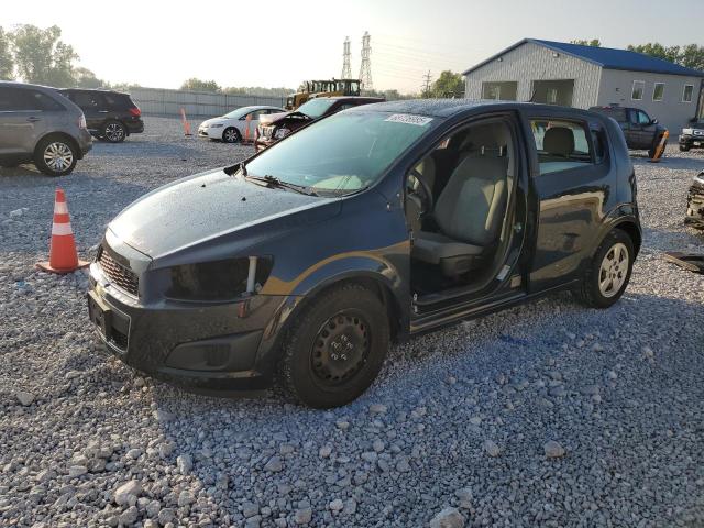 1G1JA6SH7E4125495 - 2014 CHEVROLET SONIC LS BLACK photo 1
