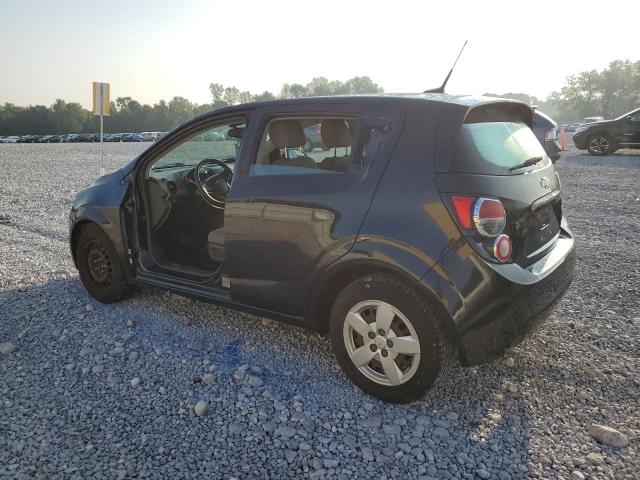 1G1JA6SH7E4125495 - 2014 CHEVROLET SONIC LS BLACK photo 2