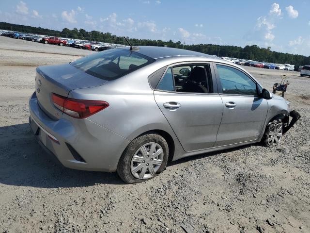 3KPA24AD9ME366480 - 2021 KIA RIO LX GRAY photo 3