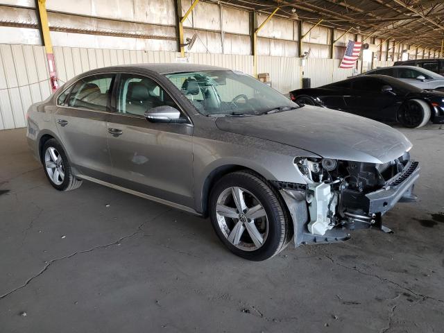 1VWBP7A31CC097571 - 2012 VOLKSWAGEN PASSAT SE ვერცხლისფერი ფოტო 4