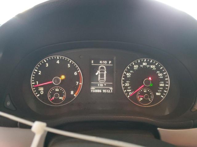 1VWBP7A31CC097571 - 2012 VOLKSWAGEN PASSAT SE ვერცხლისფერი ფოტო 9