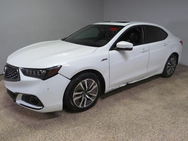 19UUB3F63JA000368 - 2018 ACURA TLX TECH+A WHITE photo 2