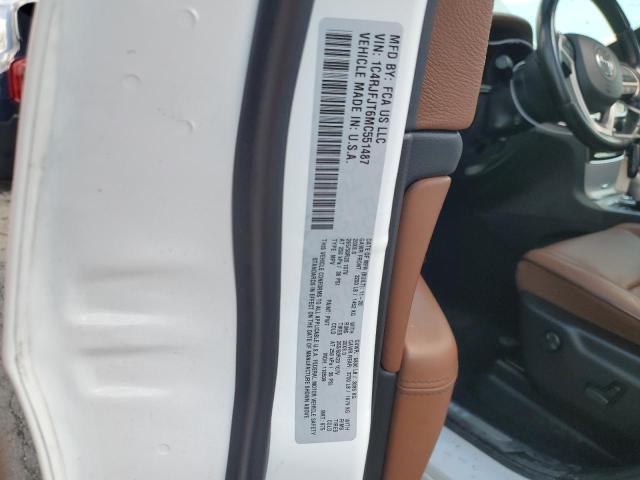 1C4RJFJT6MC551487 - 2021 JEEP GRAND CHER SUMMIT თეთრი ფოტო 13