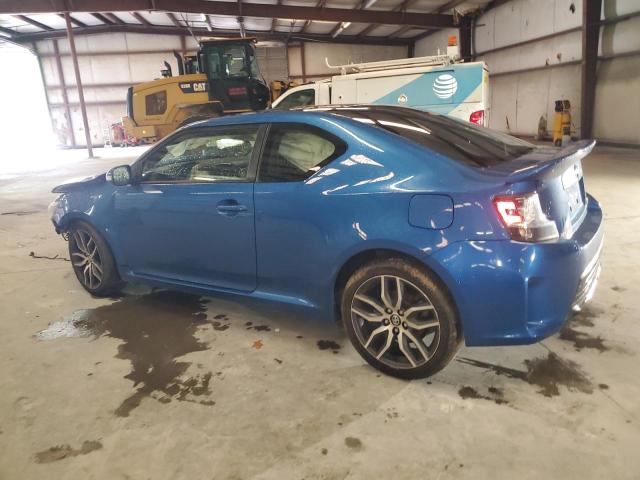 JTKJF5C70FJ003520 - 2015 TOYOTA SCION TC BLUE photo 2