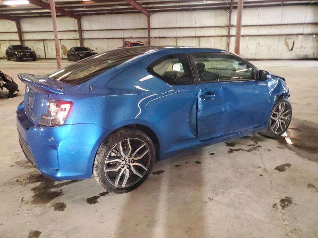 JTKJF5C70FJ003520 - 2015 TOYOTA SCION TC BLUE photo 3
