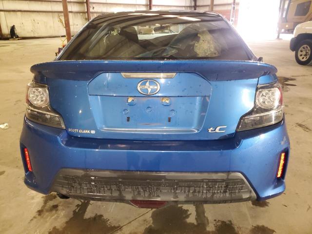 JTKJF5C70FJ003520 - 2015 TOYOTA SCION TC BLUE photo 6