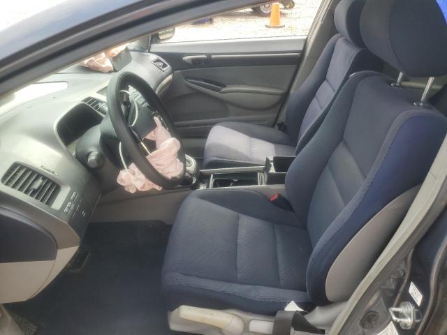 JHMFA36249S018521 - 2009 HONDA CIVIC HYBRID ნაცრისფერი ფოტო 7
