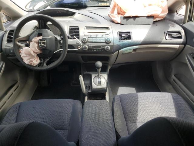 JHMFA36249S018521 - 2009 HONDA CIVIC HYBRID ნაცრისფერი ფოტო 8